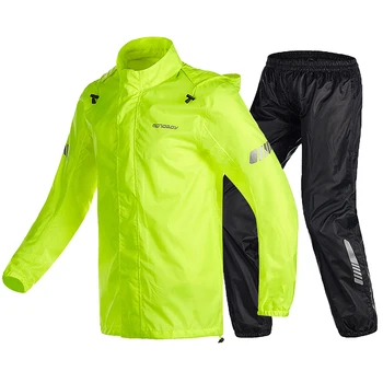 

Motoboy Motorcycle riding Raincoat suit pants split machine fishing for the fish in the outdoor adult MEn And Women business Thi