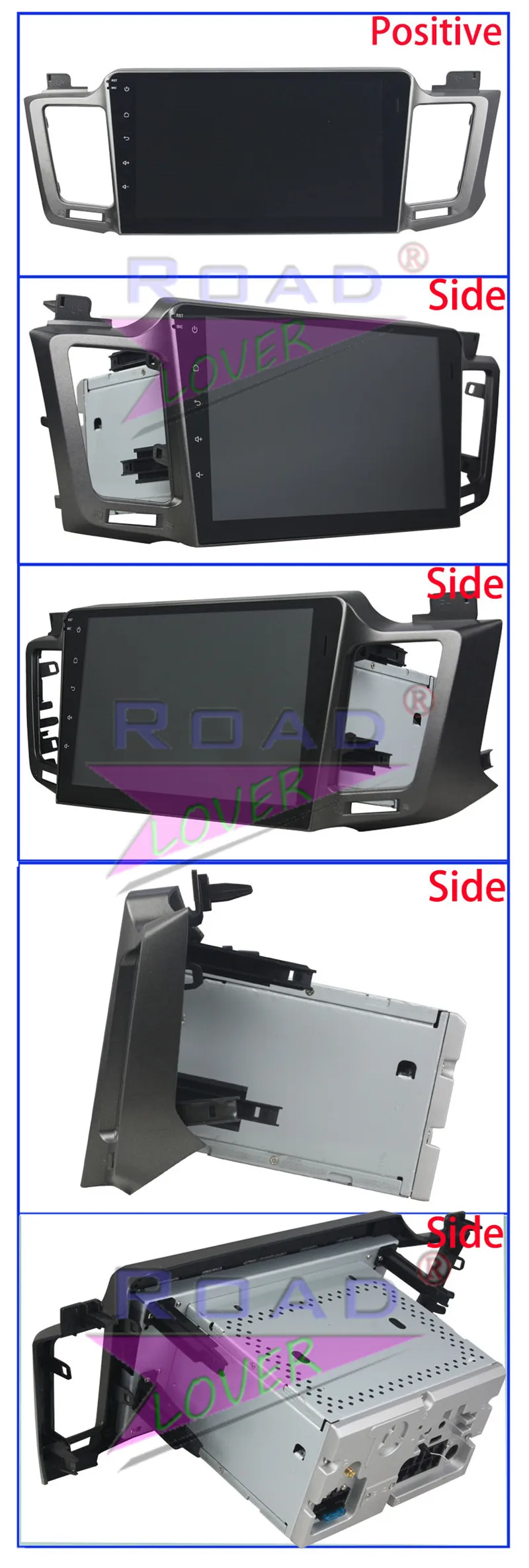 Perfect Roadlover Android 9.0 Car Multimedia Radio Player For Toyota RAV4 2012 2013 2014 2015 Stereo GPS Navigation Magnitol 2Din NO DVD 8