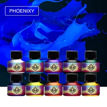 10 цветов, 5 мл/бутылка чернил для татуировки, Полупостоянный Перманентный макияж для бровей, чернила для татуировки, краска для тела, косметические принадлежности