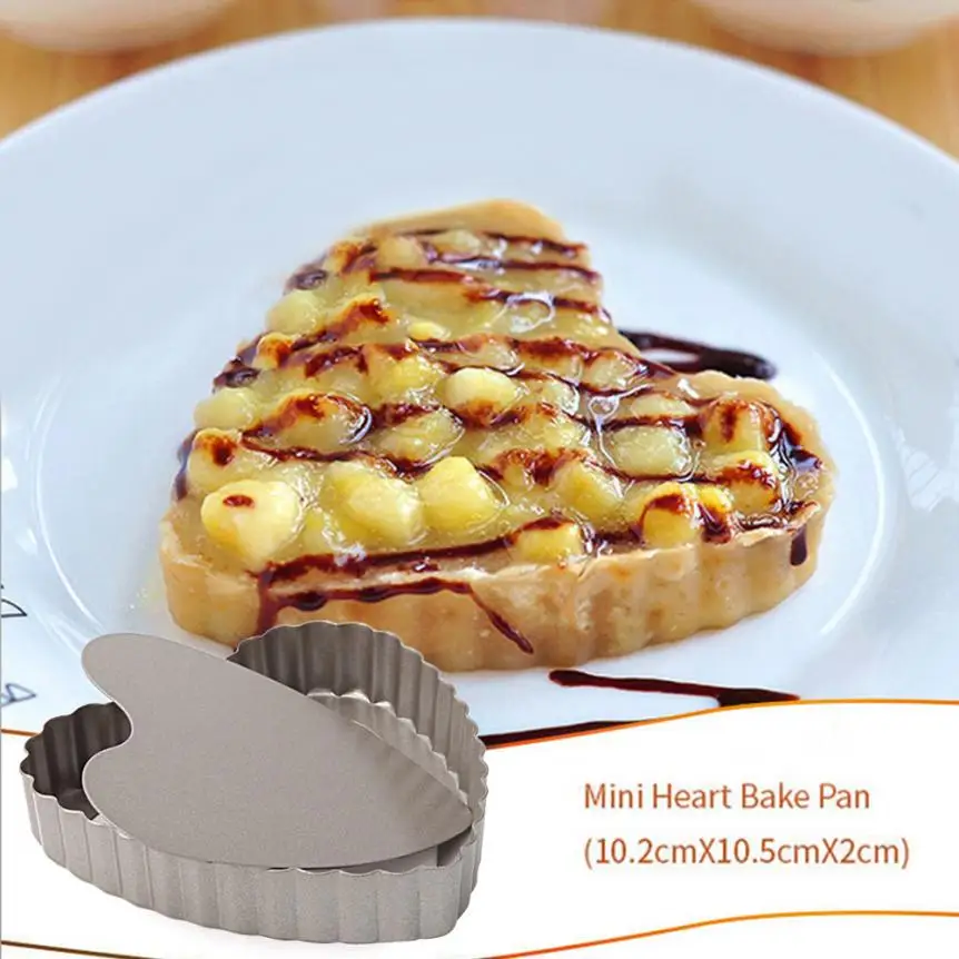 Steel cake mold baking molds Bakeware Novelty Cake Pans Heart Shape