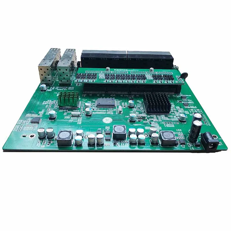 Обратное питание PoE коммутатор 16x1 0M/100M и 4SFP гигабитный Ethernet материнская плата