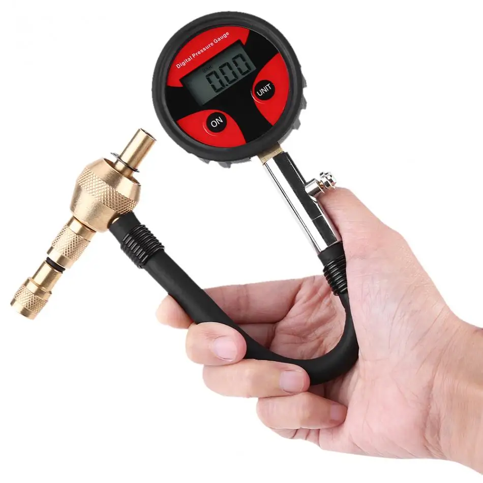 LCD Digital Car Tire Air Pressure Gauge Meter Manometer For Car Auto