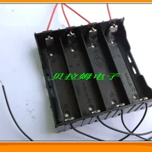 BH18650-PC8 4 ячеек 18650 полоса линии бок о бок 18650 параллельная линия батарея держатель параллельная линия s с 4 проводами