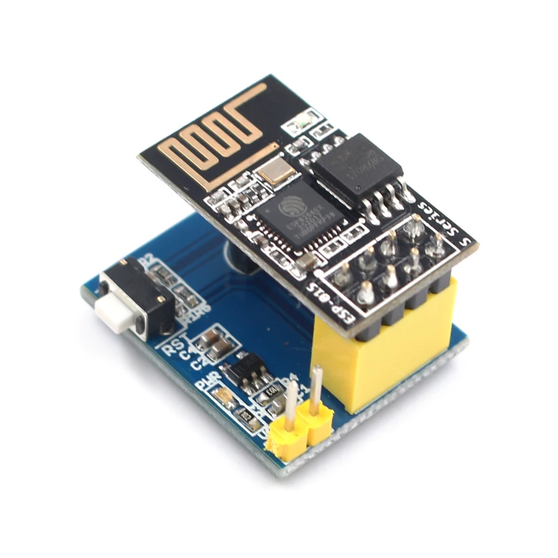 ESP8266 ESP-01S 5 в WiFi релейный модуль датчик температуры DS18B20 DHT11 WS2812 RGB светодиодный переключатель дистанционного управления для Arduino DIY KIT