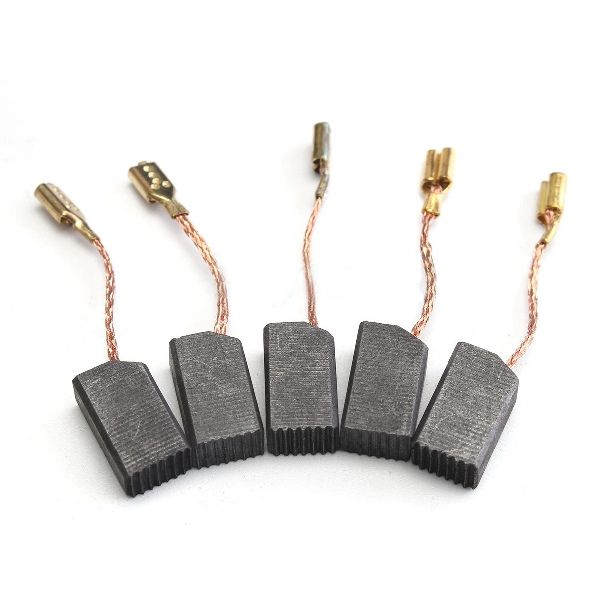 20 Piece Copper Carbon Motor Brushes 6*8*14mm Graphite Copper Motor Carbon Brushes Set For 100mm Angle Grinder
