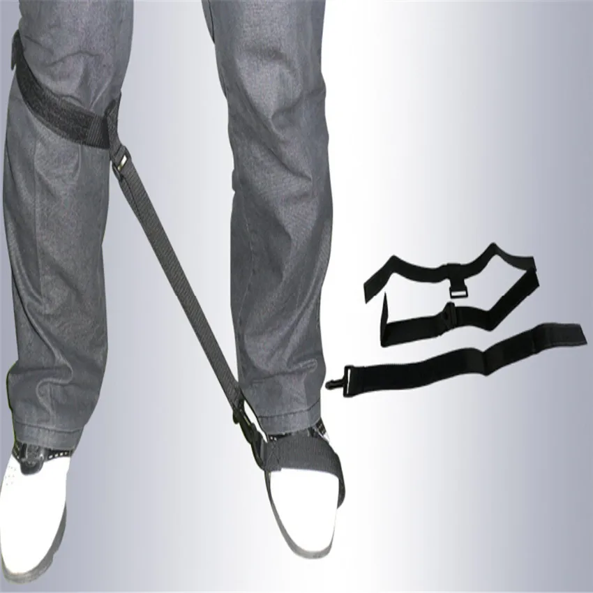 Wholesale Brand font b Golf b font Practice Swing Leg corrector Trainer Guide Gesture Alignment Training