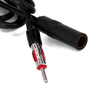 

Male to Female Cable Antenna Car Extension Cord Black Auto Universal Hot Latest 2018 Cheap High Quality