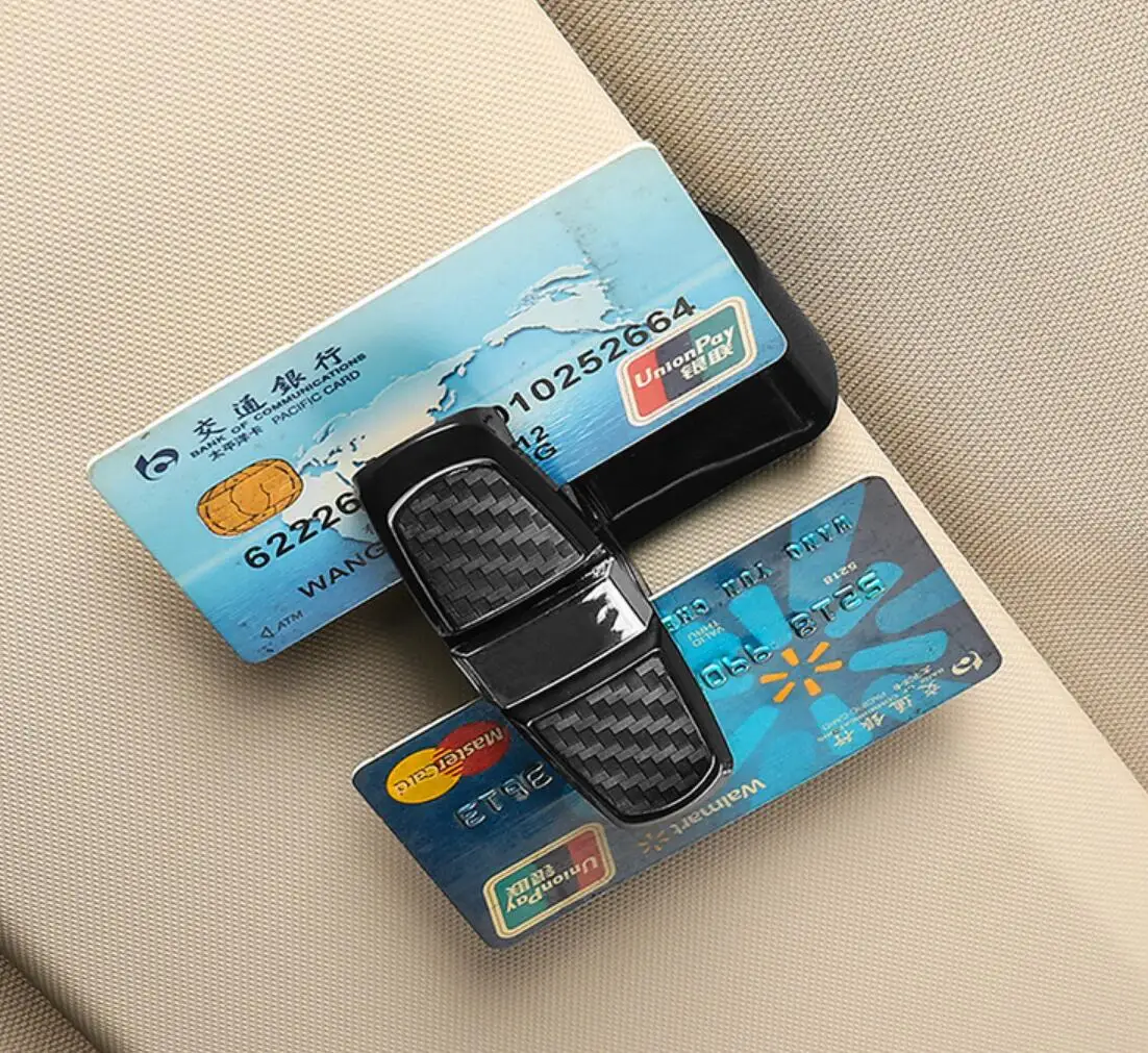 Car Fastener Eyeglasses Clip Ticket Card for mini cooper bmw f30 ford explorer toyota camry 2007 2008 2009 rav4 honda civic