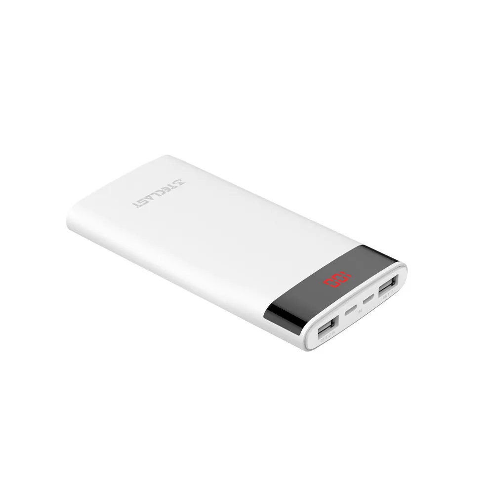 

Teclast T100UF Power Bank 10000Mah Ultra-thin Portable Charger for Smartphone Mobile External Phone Battery for Iphone 8 X