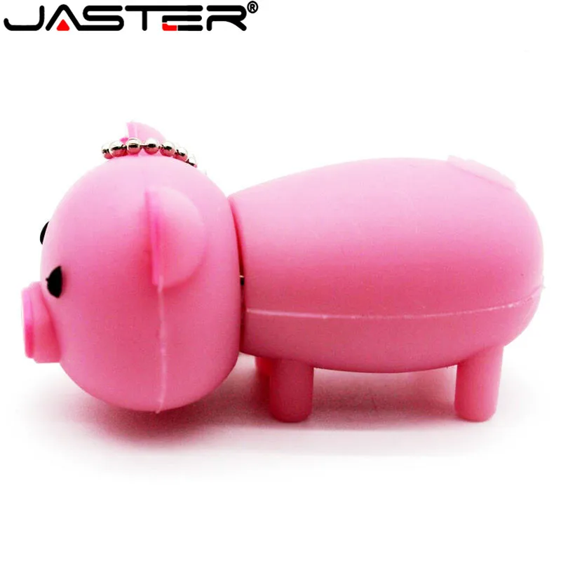 

JASTER Cute Flash USB Drive Mini Pig Memory Stick USB Pen Drive 64GB 32GB 16GB 8GB 4GB Pendrive USB 2.0 Wedding Gifts USB disk