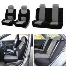 9PCS Automobiles Seat Covers Full Car Seat Cover Universal Fit font b Interior b font AccESSories