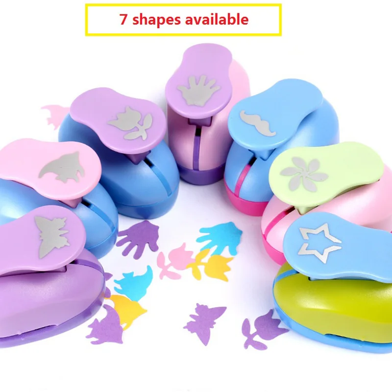

Embossing Device DIY Hole Punch Kids Handmade Craft Paper Printing Card Cutter Machine Children Creative Puzzle For DIY Album