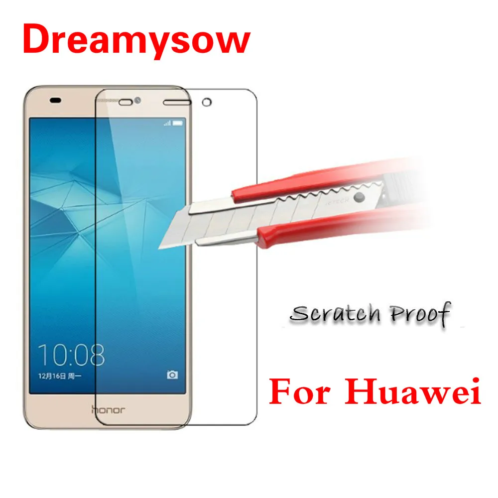 

For Huawei Honor 7 Lite GR3 Y6 Pro Y3 2017 4C 5A 5X 5C Y5 II 5A LYO-L21 4A Tempered Glass Screen Protector Front Cover Y9 2018