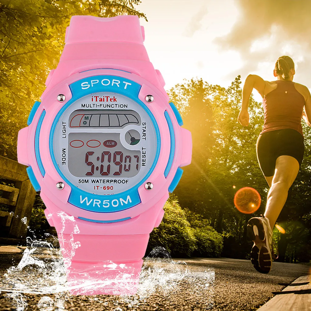 

Children Multi Function Waterproof Sport Watch Luminous Fashionsmart kids sport watches for teenagers waterproof gifts for kids