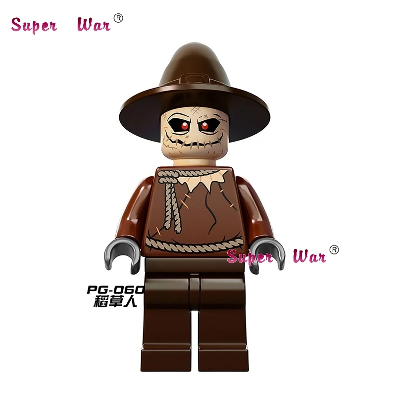 

Single Sale star wars superhero marvel avengers Scarecrow Series building blocks action model bricks toys for children
