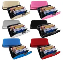 2017 Waterproof Business ID Visa Credit Card Wallet Holder Aluminum Metal Pocket Case Box 25off