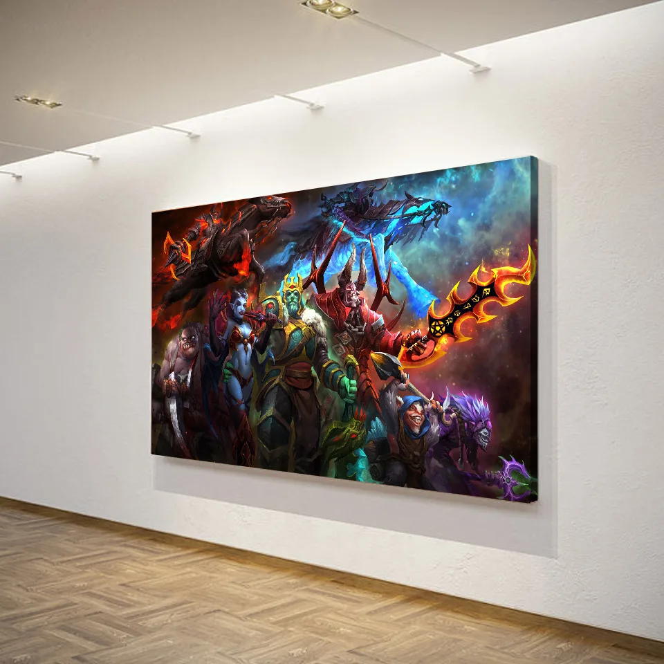  1 Piece Canvas Painting Dota Wraith King Poster HD Printed Wall Art and Prints Home Decor Wall Pict