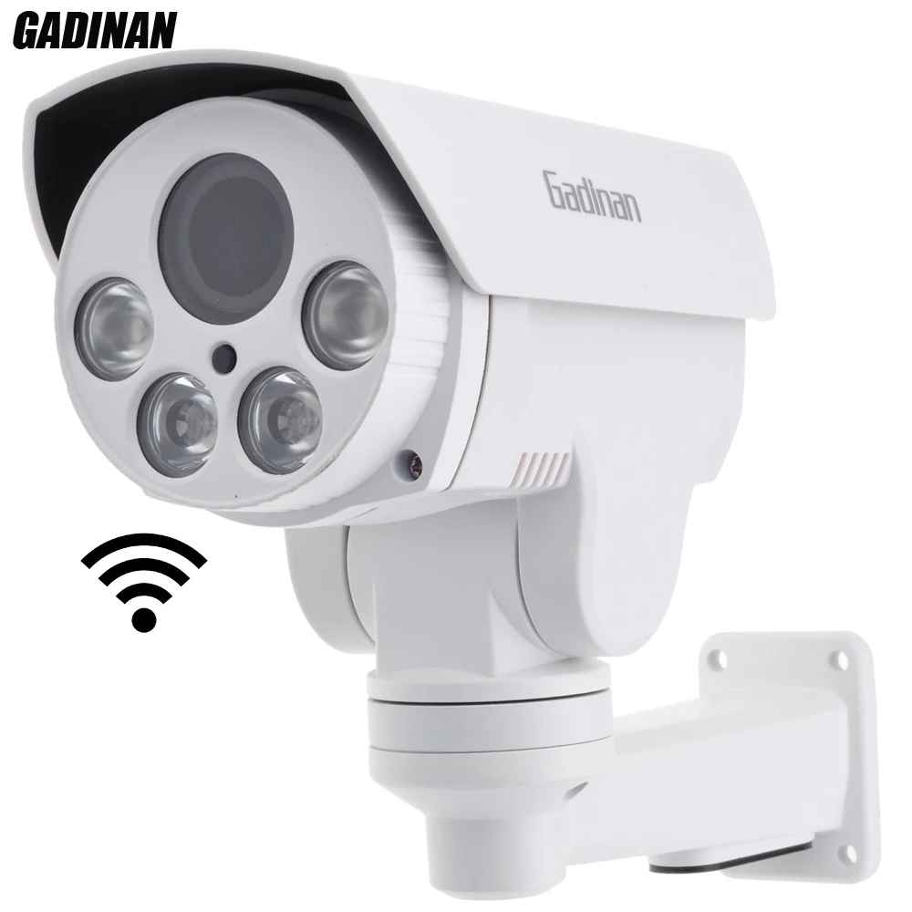 GADINAN 960P 1.3MP 2.8-12mm Auto-Zoom WIFI PTZ Camera 4X Motorized Auto Foucus PTZ Outdoor Hi3518C+1/3" AR0130 ONVIF XMeye P2P