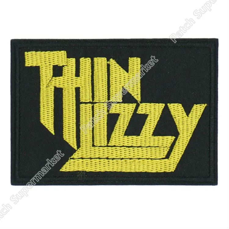 

THIN LIZZY BOSTON SCORPIONS UFO GARY MOORE HENDRIX EMBROIDERED IRON On Patch APPLIQUE Rock Punk Badge