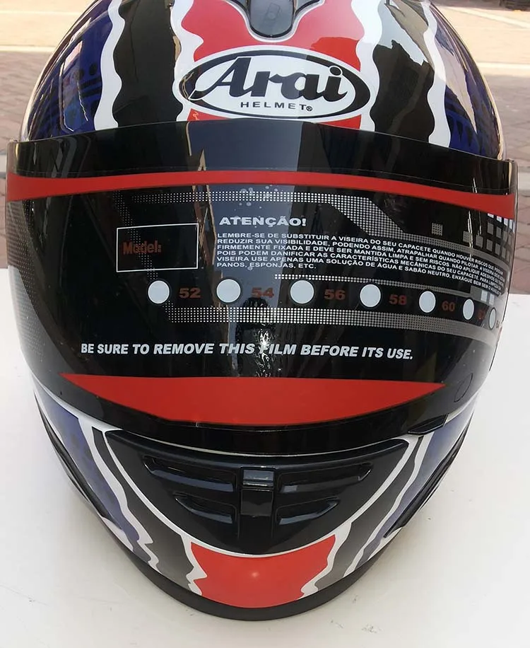 Новая мода arai moto rcycle шлем doohan анфас мужские Мото шлем Высокое качество S/M L XL XXL capacete