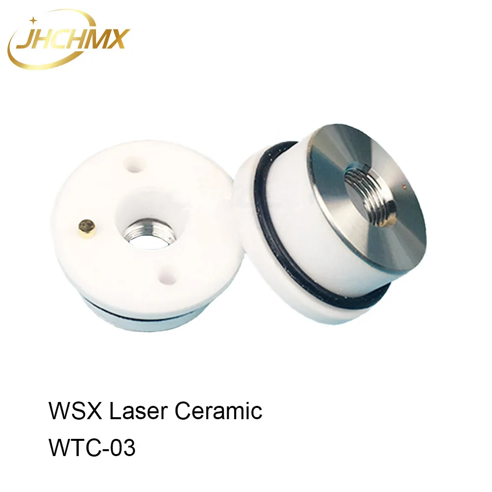 

JHCHMX High Quality WSX Laser Ceramic Ring Laser Nozzle Holder WTC-03 for For WSX Fiber Laser Cutting Head Consumables