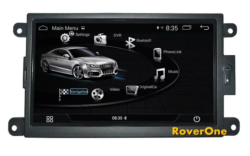 Excellent RoverOne Android 4.4 Quad Core Car Radio DVD GPS For Audi A4 S4 A5 S5 Q5 Touchscreen Multimedia Player Stereo Bluetooth HeadUnit 6