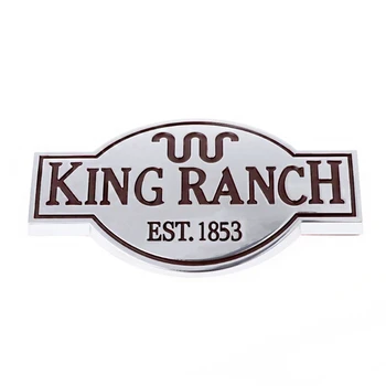

Door Tailgate King Ranch Emblem Logo Sticker For 2011-2017 Ford Expedition F150 F250 F350 F450