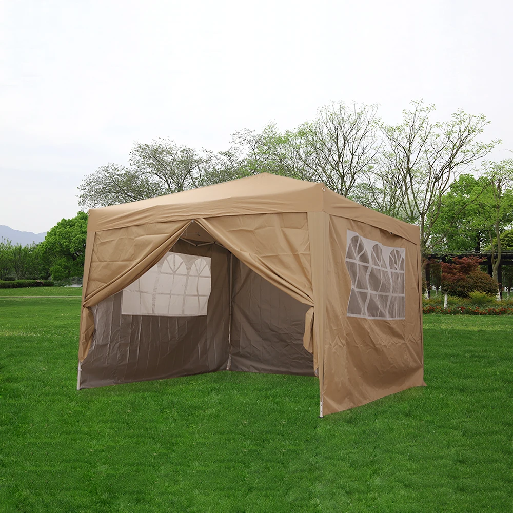 

Waterproof 3x3m Pop Up Gazebo Marquee Garden Awning Party Tent Canopy Easy Set-up with Carrier Bag