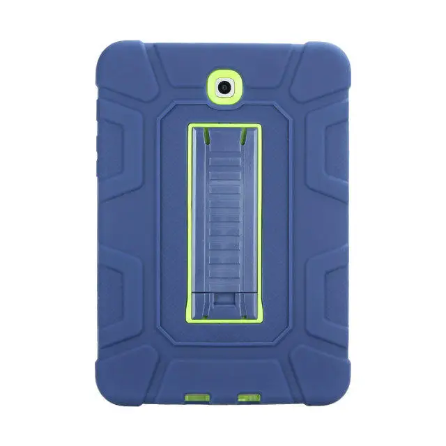 Для samsung Galaxy Tab S2 8,0 дюймов T710 T713 T715 T719C детский чехол для планшета сверхмощный противоударный защитный чехол с подставкой - Цвет: Blue.Green