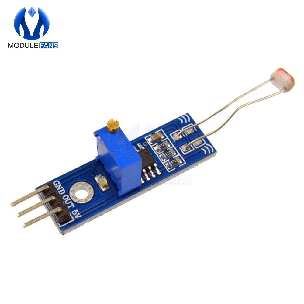 Оптическая Плата датчика освещенности для Arduino LM393 DO выходное напряжение 3 В 5 В|light