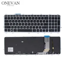 Новая клавиатура RU для Hp Envy 15-j000 15-j100 15t-j000 15z-j000 серия с рамкой