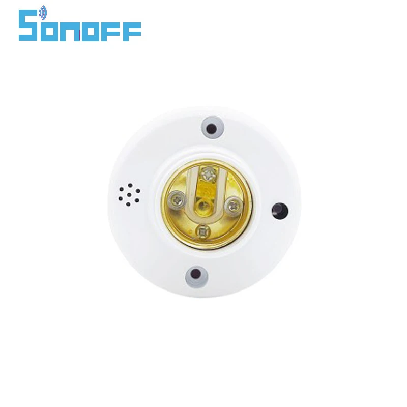 Sonoff Slampher RF 433 МГц беспроводной контрольный светильник, держатель E27, Универсальный WiFi светильник, лампочка, держатель для умного дома, IOS, Android, переключатель