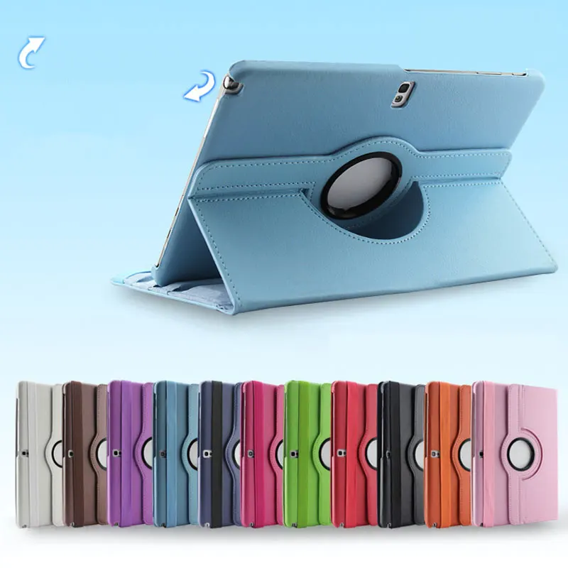 

360 Degrees Rotating Litchi PU Leather Flip Cover Case For Samsung Note Pro SM-P900 P901 P905 12.2 inch Tablet