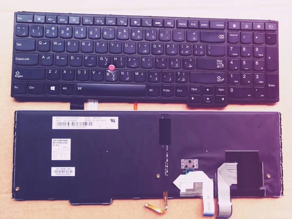 

News keyboard for IBM Thinkpad S5 YOGA S5 15 YOGA 15 German/Slovak/Belgium/Latin/Arabic/Czech layout