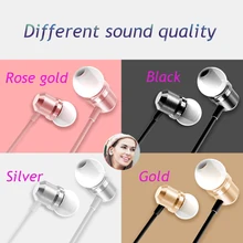 100 шт Металлические Магнитные наушники, спортивные наушники-вкладыши для бега, наушники-вкладыши с микрофоном, стереогарнитура