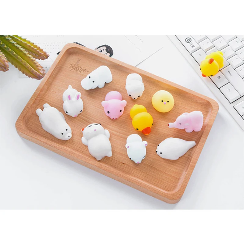 2018 Kwaii миниатюрная мягкая игрушка в виде животных для снятия стресса сжимаемые