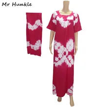 Mr Hunkle богемное женское летнее макси платье Африканское традиционное Дашики с принтом Платья Длинные Vestidos платье с вышивкой с шарфом