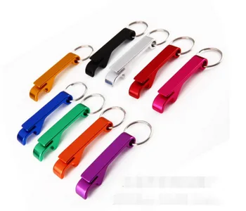 

DHL 2000pcs high quality Portable 4 in 1 Bottle Opener Key Ring Chain Keyring Keychain Metal Beer Bar Tool Claw