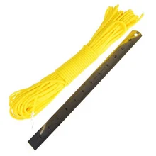100ft 550 шнур Паракорд выживание при прыжке с парашютом шнур-желтый