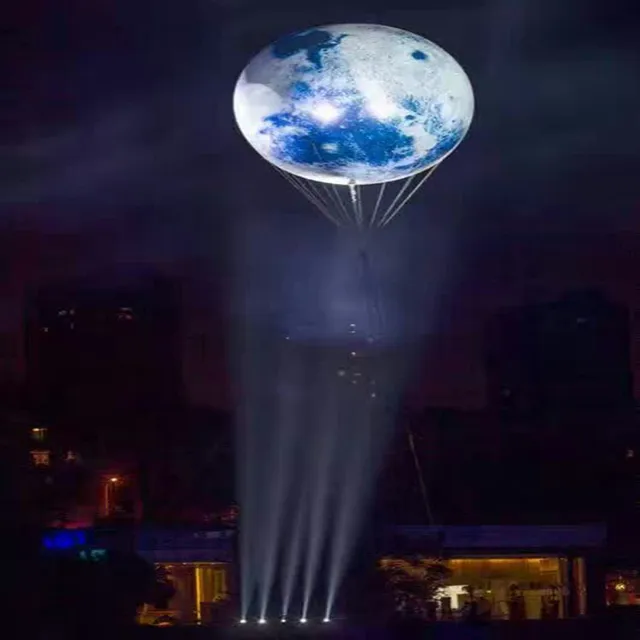 led luminous balloon luminous moon balloon empty ball globe