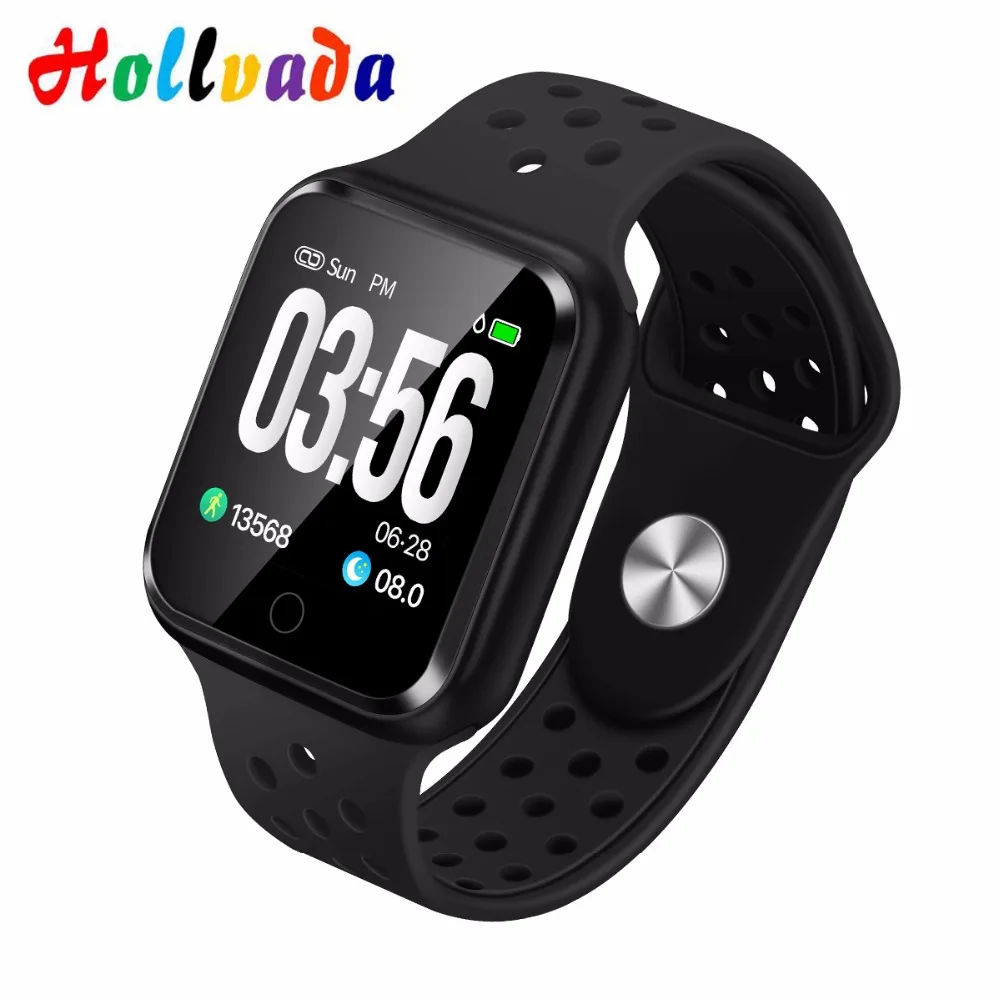 

Hollvada S226B Smart Watch Blood Pressure Heart Rate Monitor IP67 Waterproof Sport Fitness Trakcer Watch Men Women Smartwatch