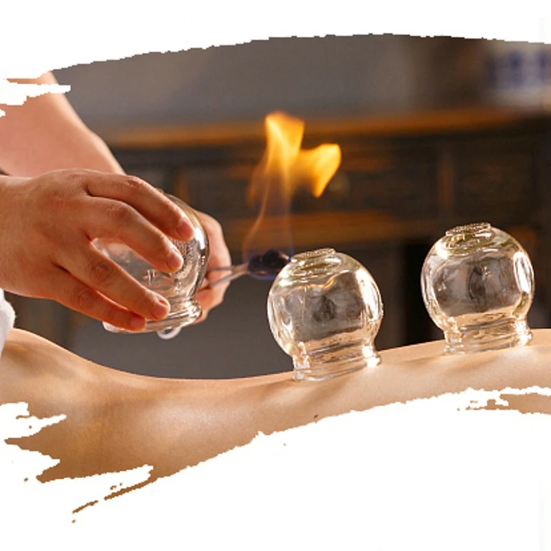 Cupping Glass Ventosa Terapia For Body Back Household Single Vacuum Cup