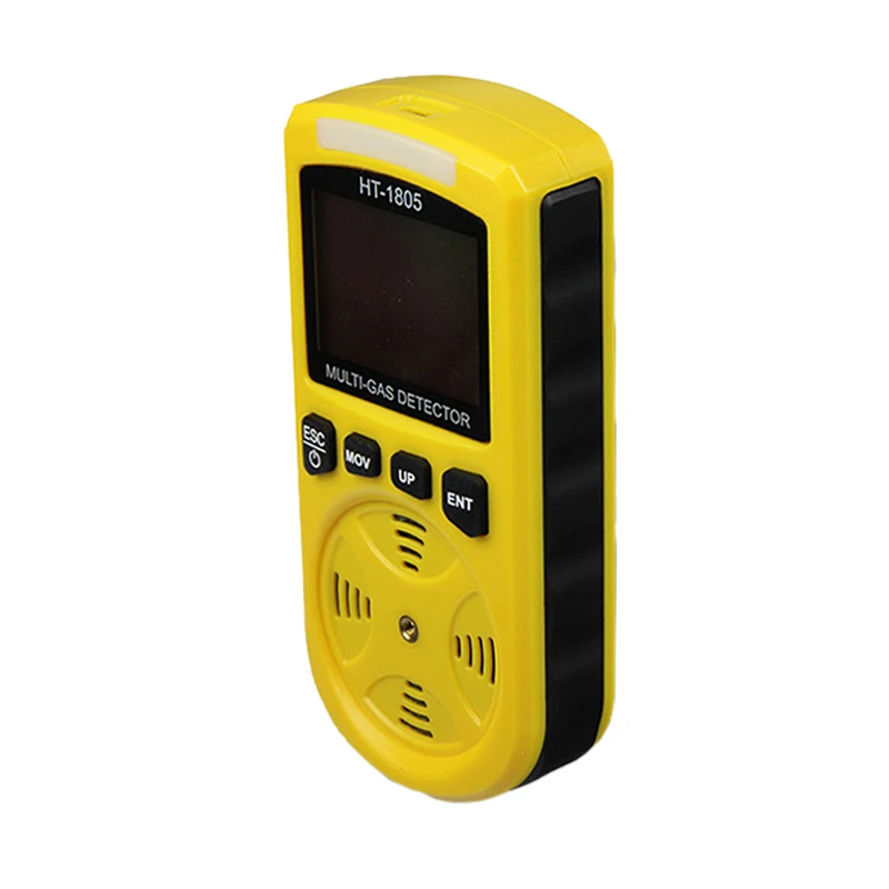4 в 1 детектор газа HT 1805 световая сигнализация H2s/CO/O2/LEL анализатор монитор
