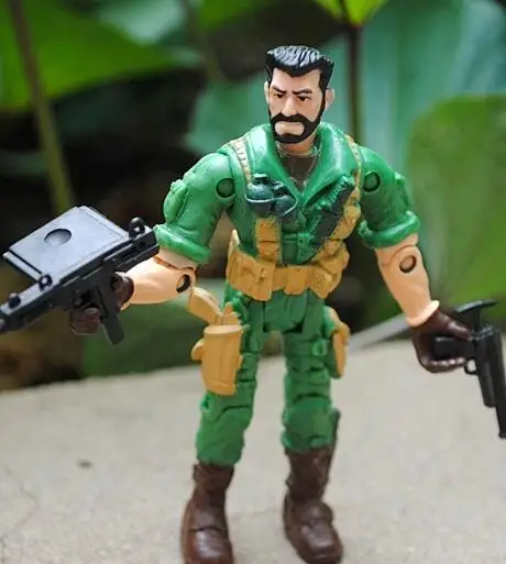 

3.75 Warrior LANARD Movable Dolls Terrorist Green hummer driver for 1/14 RC Trailer Tractor RC4DW TF2 1/10 SCX10 D90 D110 TRX4