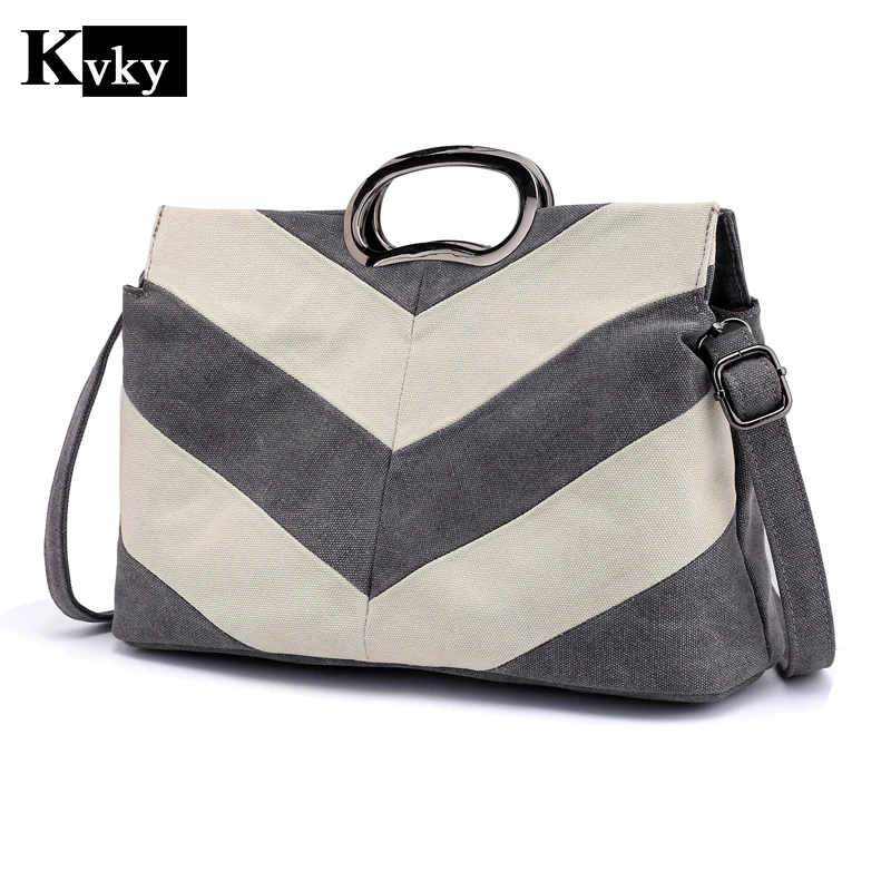 

2018 Spring Woman Canvas Bags Women Casual Shoulder Bag Female Messenger Bags Bolso Ladies Crossbody Pack Girls Tote bags