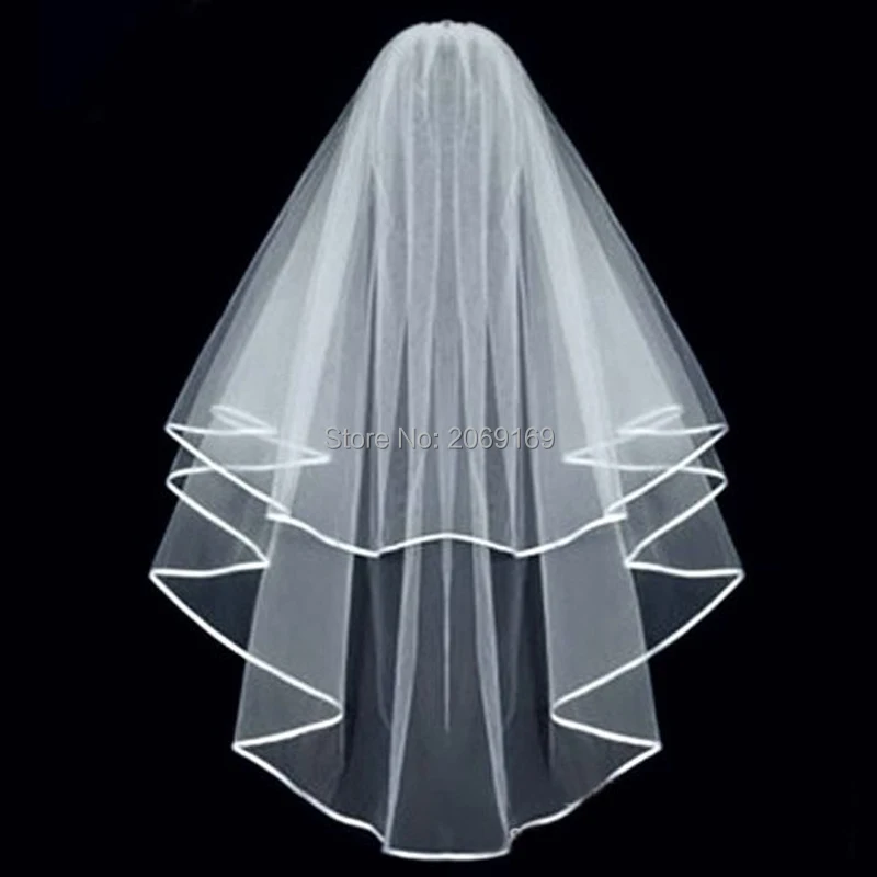 velo de novia de dos capas con borde de cinta accesorios para vestido de novia color blanco marfil 2020 stock vest veil tiaraveil world aliexpress velo de novia de dos capas con borde de cinta accesorios para vestido de novia color blanco marfil 2020