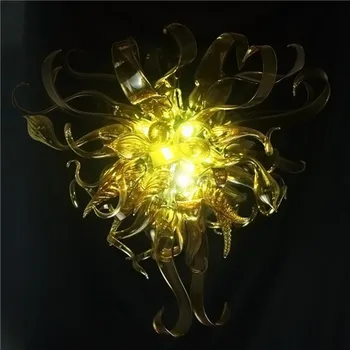 

LR847-Free Shipping Pretty Colored Murano Glass Crystal Cheap Chandelier