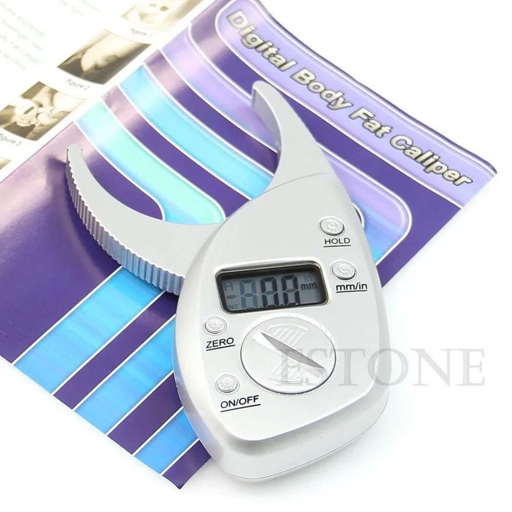 

2018 High Quality Digital High Quality Display LCD Body Fat Caliper Skin Fold Analyzer
