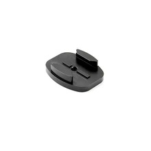 SnowHu for Gopro Accessories CNC Aluminum Flat Surface Mount With Tripod Cam Adapter For GoPro Hero 5 4 3+ 2 For SJCAM GP144A