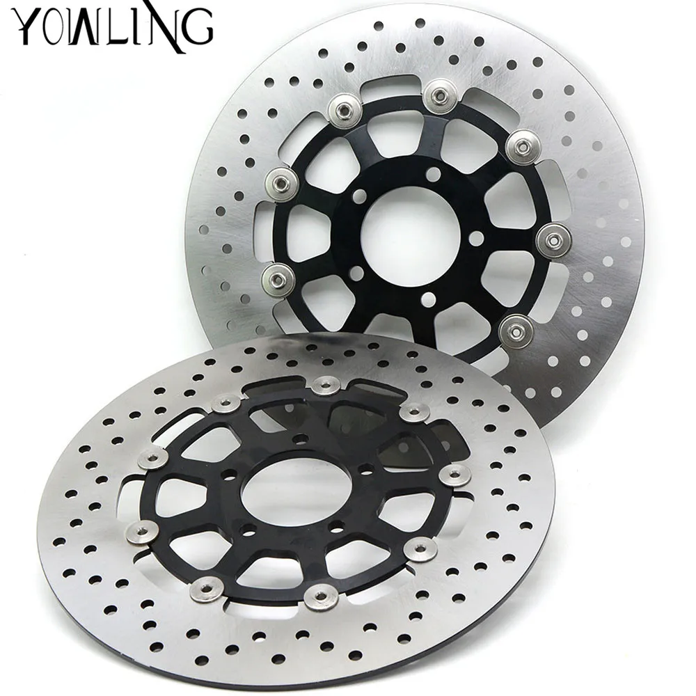 2PCS Motorcycle Front Floating Brake Disc Rotor For SUZUKI GSX1300R
